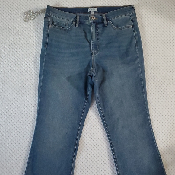 Jessica Simpson Women's Classic Blue Straight Leg Jeans - Picture 3 of 11